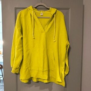 Old Navy V Neck Hoodie Pullover